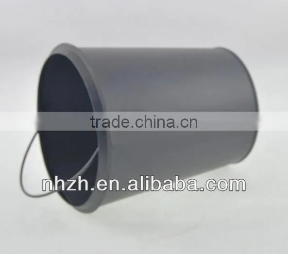 Household Matte Black Mini Bucket for Trash Can photo-2