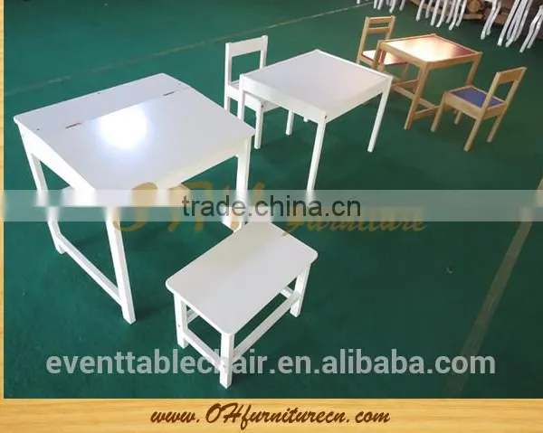 Hot Selling Solid Wood Baby Dining Table For Restaurant photo-6