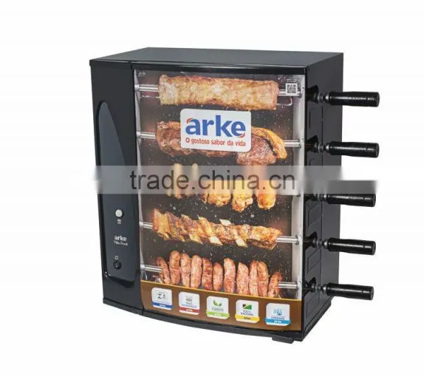 BBQ Brazil Rotary Electric Grill With 5 Skewers - VITTA SMART Arke photo-4