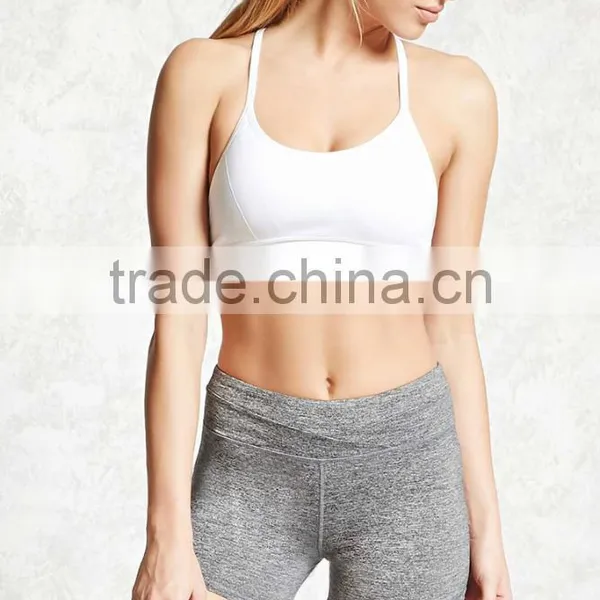 Cotton Shorts Women Elasticized Waist Active Marled Board Shorts Fabric Bicycle Work Shorts photo-5