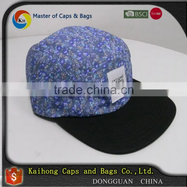 Wholesale Blank Custom 5 Panel Hat With Full Sublimation Logo photo-3