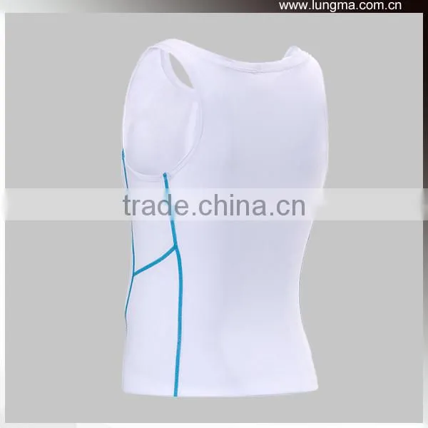 OEM Womens Sleeveless Compression Vest Tank Top photo-2