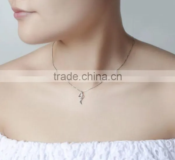 Quality Guarantee 9K Gold Jewelry Locket Diamond Necklace photo-5