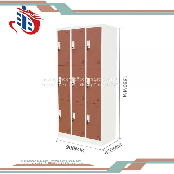 Commercial 9 Door Metal Storage Locker for Gym&fitness Club Changing Room photo-2
