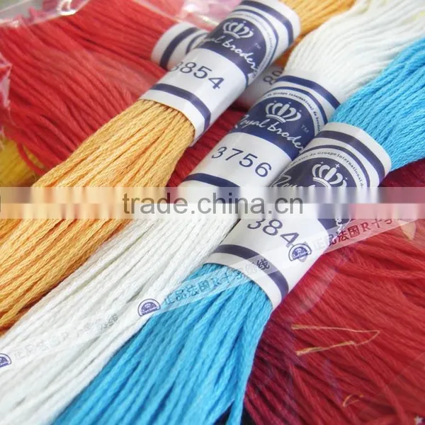 Egyptian Long Fibre Cotton Dmc Floss Cross Stitch Embroidery Hand Embroidery Silk Thread Cross-stitch Embroidery Thread photo-5