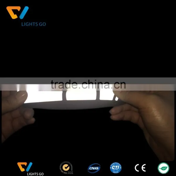 Customized Colorful High Light Engraved Heat Transfer Printing Reflective Logo photo-4
