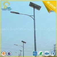 CE, SONCAP, FCC Approved 30W-120 LED Solar Street Lights