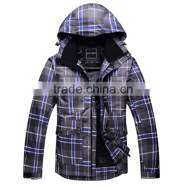 Outdoor Ski Wear Custom Mens Winter Jacket and Ski Coat