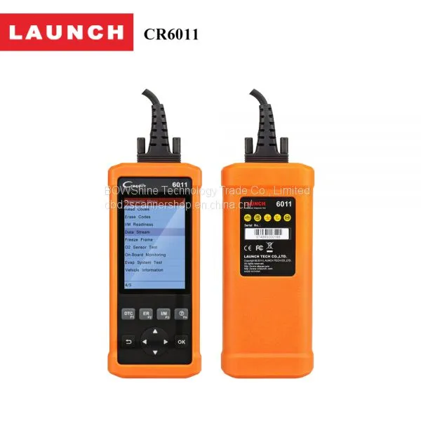 Launch CReader CR6011 DIY OBD2 Кодовый считыватель для автомобилей. Инструмент диагностики автомобилей для функций диагностики систем ABS и SRS. Launch CReade