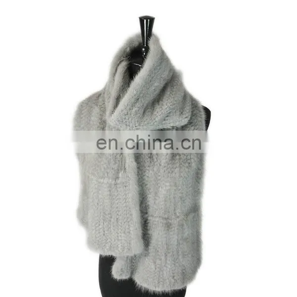 Cheap Mink Fur Scarf Factory Made Promotional China Scarf photo-4