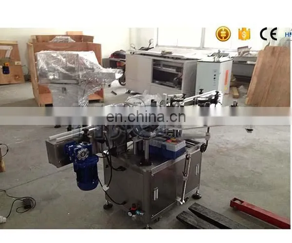 SUS304 Stainless Steel Automatic Round Bottle Fixed-position Sticker Labeling Machine With Date Printer photo-6