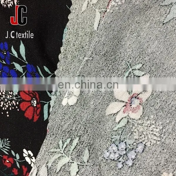 Factory Price Printed Rayon Spandex Fabric Viscose Rayon Felt Fabric photo-3