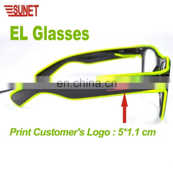 Halloween Christmas Party Decoration Sound Activated Led Glasses photo-5