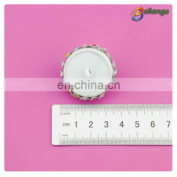 Bailange Handmade Accessories Beaded Decorative One Hole Button photo-3