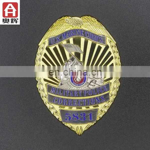 Good Quality Antique Gold Gold Plating Car Badges for Sale photo-5