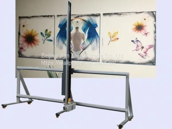 Wall mural printer to print pictures direct to wall