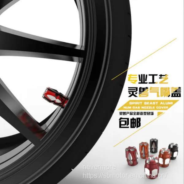 Spirit Beast Motorcycle Modified Wheel Gas Nozzle Cover AL Tire Valve Cap Cool Styling 2pcs/lot FL305 photo-2