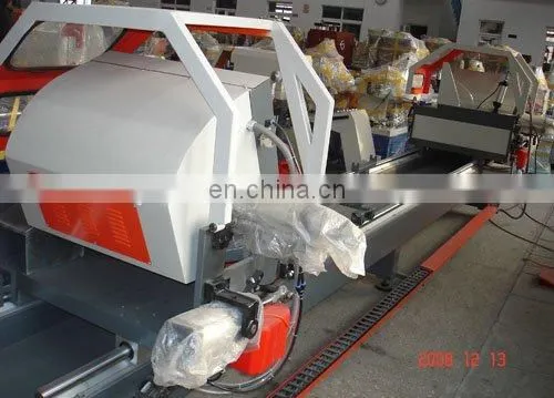 Aluminum Window Profiles CNC Double-head Precision Cutting Saw photo-2
