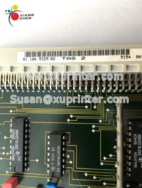 81.186.5325 Heidelberg Keyboard PCB TAS Board Heidelberg Circuit Board Original TAS 2 Electric Card