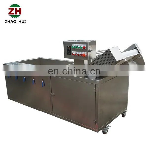 Commercial Automatic Ozone Bubble Apple Fruit and Lettuce Vegetable Washing Machine Line photo-6