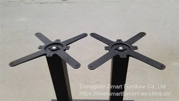 2020 New Model Industrial Furniture Double Column Powder Coating Casting Iron Table Bases photo-3