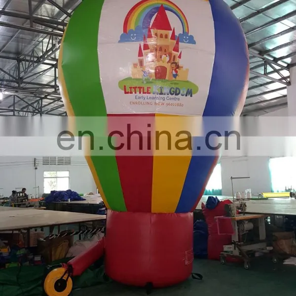 Outdoor Advertising Inflatables Promotional SALE Banner 5m Rainbow Inflatable Air Balloon for Shop photo-5