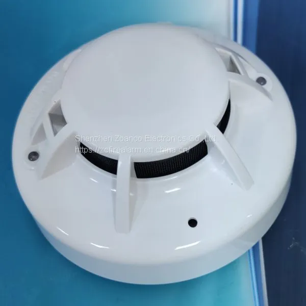 4-wire Smoke Detector With Relay Output Network Smoke Alarm NO/NC 24VDC photo-1