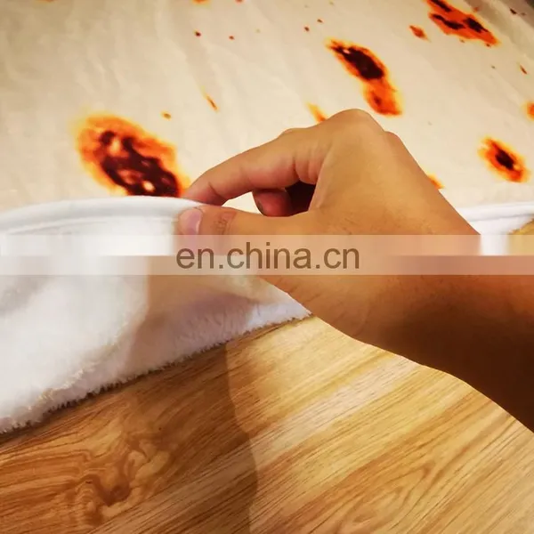 Junk Food Beach Towel Blanket With Tassels Burgers Pizza Fast Food Print Teens Girls Fashion Round Yoga Funny Food Blanket photo-7