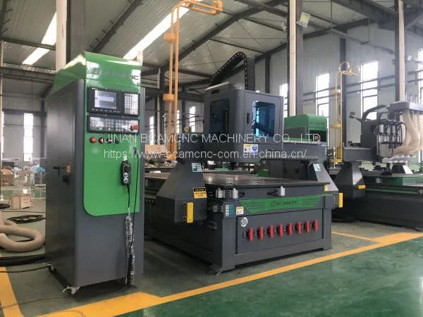 Automatic Tool Change BCM1325C 4th Axis Cnc Router Rotary Wood Machine photo-3