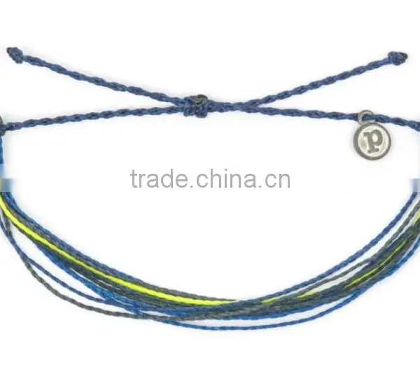 Hot Sale Chinese Good Luck Bracelet Wax Cord Woven Bracelet for Girl photo-2