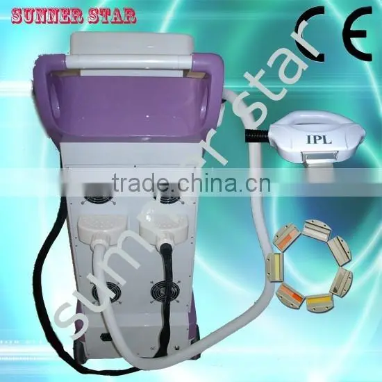 Hair Removal Arms Hair Removal IPL Acne Skin Rejuvenation Removal7.4 Inch RF 2in1 Beauty Equipment 530-1200nm Lips Hair Removal photo-2
