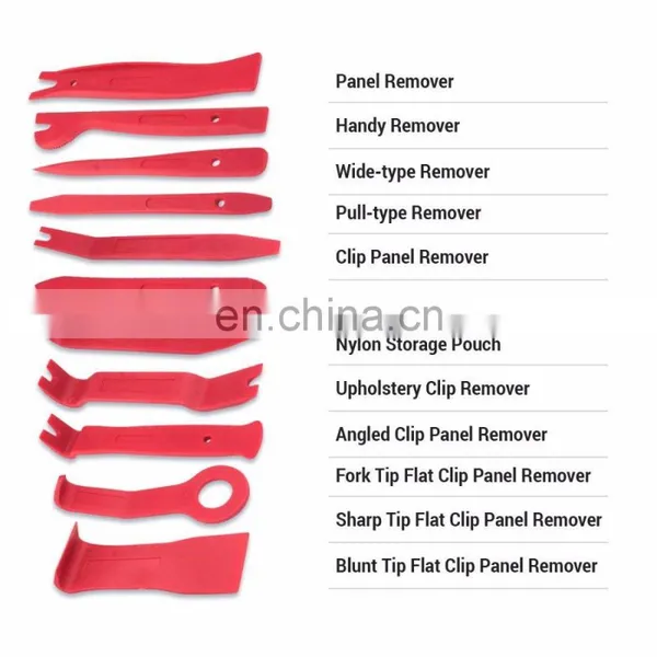 Car Audio Repair Tools Trim Removal Tool Kit Auto Clip Fastener Remover Tool Set photo-3