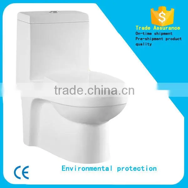 Sanitaryware Toilet S-trap 300mm,siphon One Piece Toilet photo-2