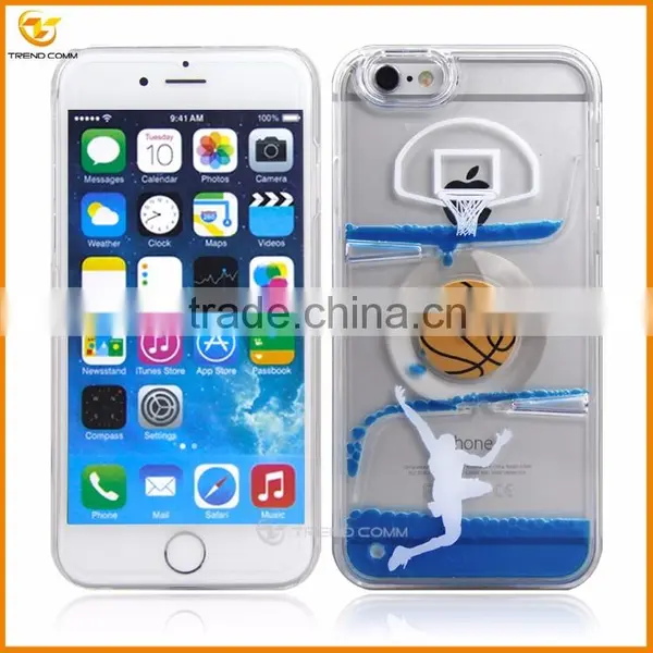 High Quality Clear Flow Liquid Crystal Case for Iphone 6 photo-3