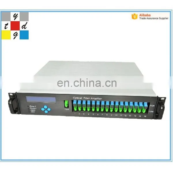 YaTai High Power Edfa 16 Port 19dbm WDM Fiber Optic Signal Amplifier photo-3