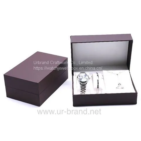 Hot Sale Custom Watch Storage Case Luxury Paper Mens Watch Box For Single Watch