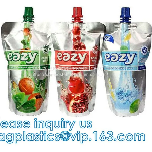 Drink Pouches, Smoothie Juice Pouches, Cold & Hot Drinks, Soup Bags, BIB Package, Cold Coffee Package photo-3