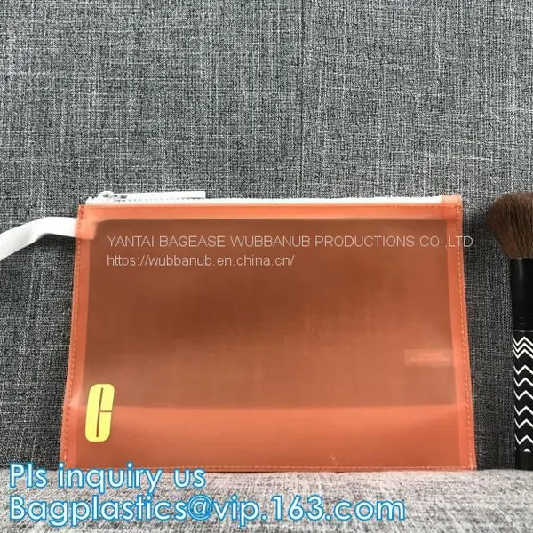 Matte Frosted Slider Zipper Bag Packing Storage Pouches Resealable Clothing / Cosmetics / Travel Suits / Promotional pa photo-4