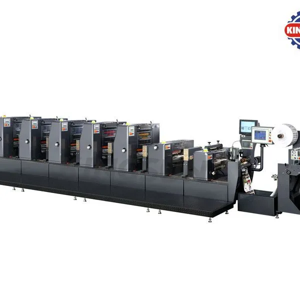 KZX-320 Intermittent Offset Label Printing Machine (PS Plate)