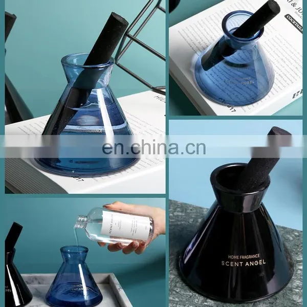 ENO Private Label 200ML Aroma Flower Reed Diffuser Gift Sets With Rattan Sticks for Essential Oil Luxury Reed Diffuser photo-3