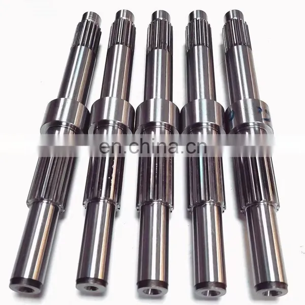 Customized Carbon Vertical Engine Cnc Machining Stainless Steel Spline Cam Air Pump Shaft photo-2