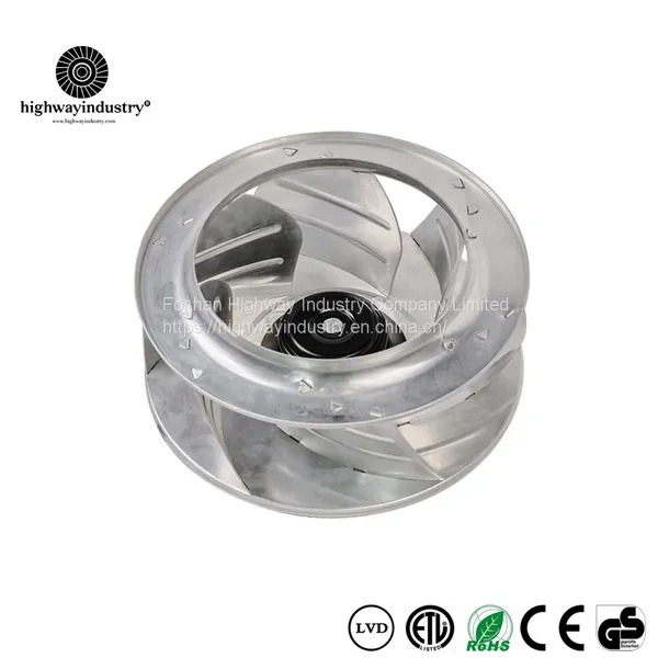 Highway 250*86mm Backward Tilt EC Centrifugal Fan Duct Ventilation Heat Exchanger Air Purifier Advertising Machine Cooling Fan photo-2