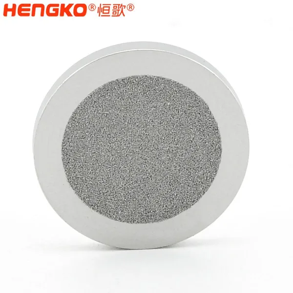 Hengko 0.1 to 90μ M Sintered Porous Metal Powder 316L Stainless Steel Filter Disc