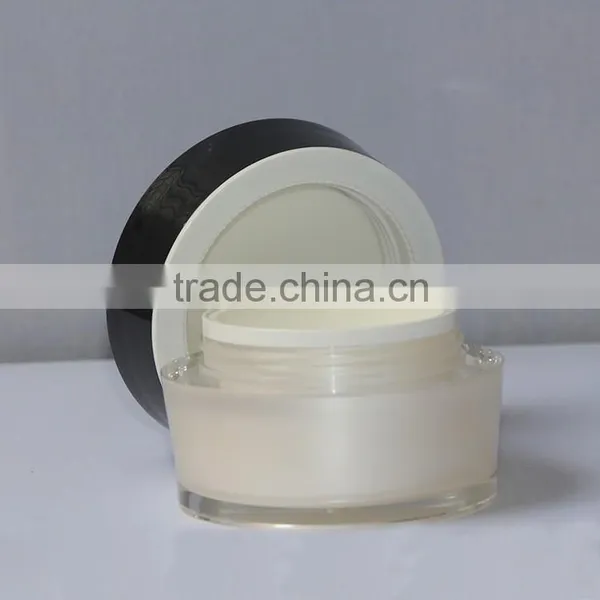High-grand 50g Acrylic Cosmetic Jars for Face Care Lotion From China Supplier photo-3
