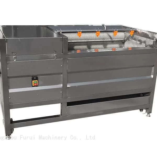 Industrial Potato Washing and Peeling Machine