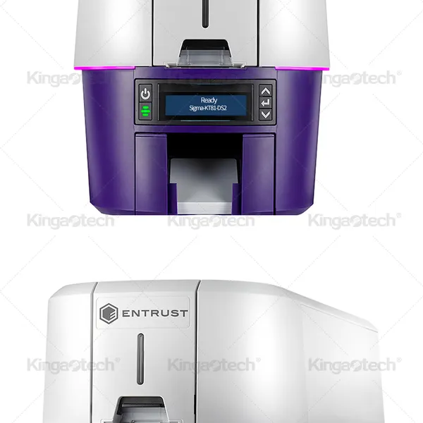 Entrust Sigma Ds1 id Card Printer for Campus Cards, Employee id Cards, Reward Points Exchange Cards, Qualification Certificates, Batch Card Production photo-2