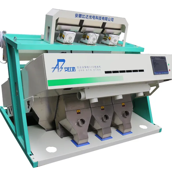 Plastic color sorter machine