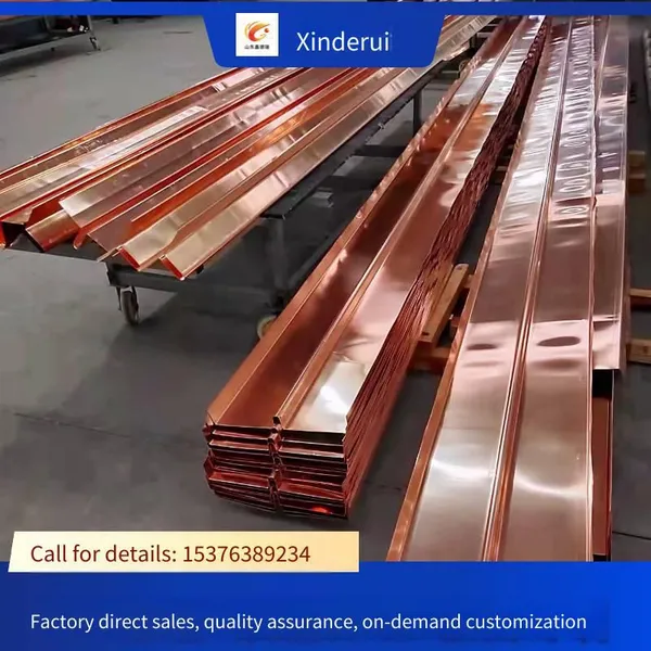 Purple Copper Water Stop Sheet, Water Stop Copper Material for Water Conservancy and Civil Engineering, Uv-shaped Water Stop Copper Sheet for Tunnel and Bridge Engineering photo-5