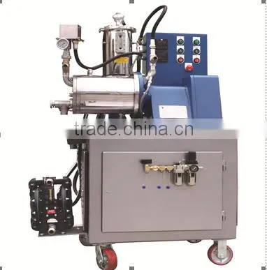 Disc Sand Mill ,micron Grinding Bead Mill Machine,Longly Machinery LSM-5L
