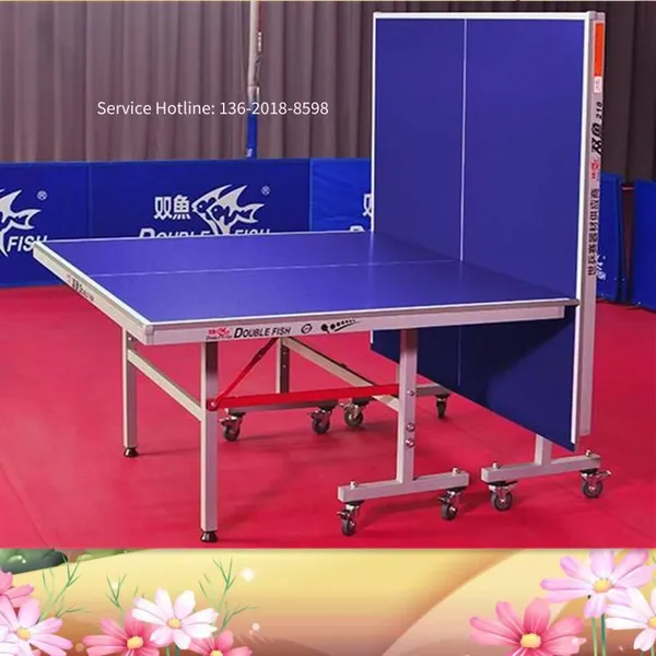 Double Fish 201a Table Tennis Table, Zhuhai, Foldable Indoor Table Tennis Table for Home Use